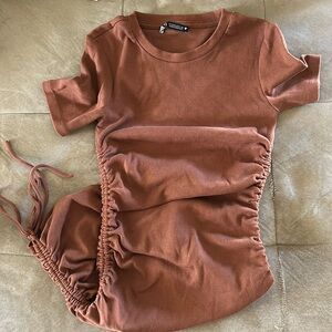 Zara Cinched Mini Dress